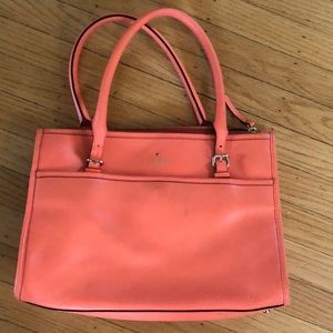 Bright Peach Kate Spade shoulder bag